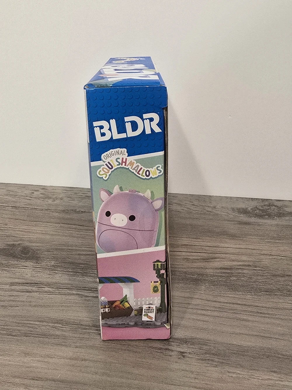 Original Squishmallows Purple Pig Farmer's Market Playset